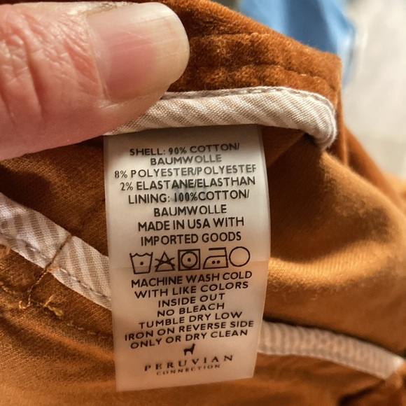 Peruvian Connection Hidalgo Velveteen Jacket Sz 8 - Picture 9 of 9